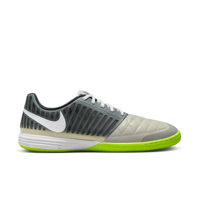 Nike Lunar Gato IN Indoor Soccer Shoes- Smoke Grey/White/Yellow/Anthracite
