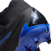 Nike Phantom GX Pro Dynamic Fit FG Firm Ground Soccer Cleats - Black/Chrome/Hyper Royal