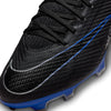 Nike Air Zoom Mercurial Vapor 15 Pro FG Firm Ground Soccer Cleat - Black/Chrome/HyperRoyal