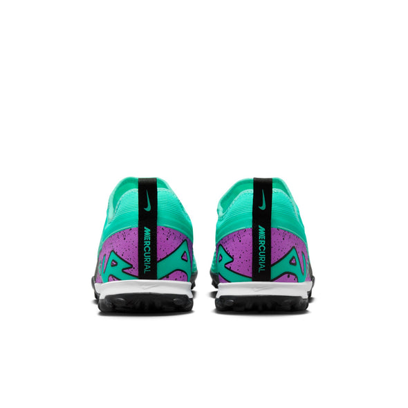 Nike Zoom Mercurial Vapor 15 Pro TF Soccer Shoes - Hyper Turquoise/Fuchsia Dream/Black/White