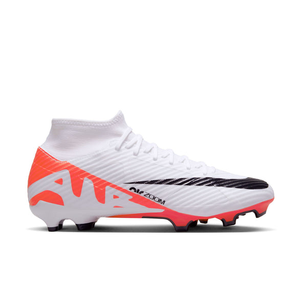 Nike Air Zoom Mercurial Superfly 9 Academy FG/MG Soccer Cleat - Bright Crimson/White/Black