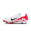Nike Air Zoom Mercurial Vapor 15 Academy FG/MG Soccer Cleat - White/Bright Crimson/Black