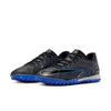 Nike Zoom Mercurial Vapor 15 Academy TF Turf Soccer Shoes - Black/Chrome/Hyper Royal