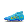 Nike Junior Mercurial Superfly 9 Club KM FG/MG Firm Ground Soccer Cleat - Baltic Blue/White