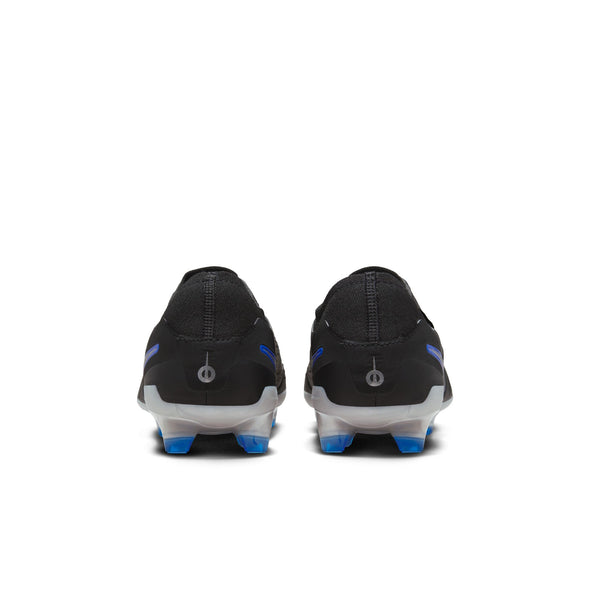 Nike Tiempo Legend 10 Pro FG Firm Ground Soccer Cleat - Black/Chrome/Hyper Royal