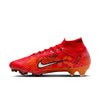Nike Air Zoom Mercurial Superfly 9 Elite MDS FG Firm Ground Soccer Cleat - Light Crimson/Bright Mandarin/Black/Pale Ivory