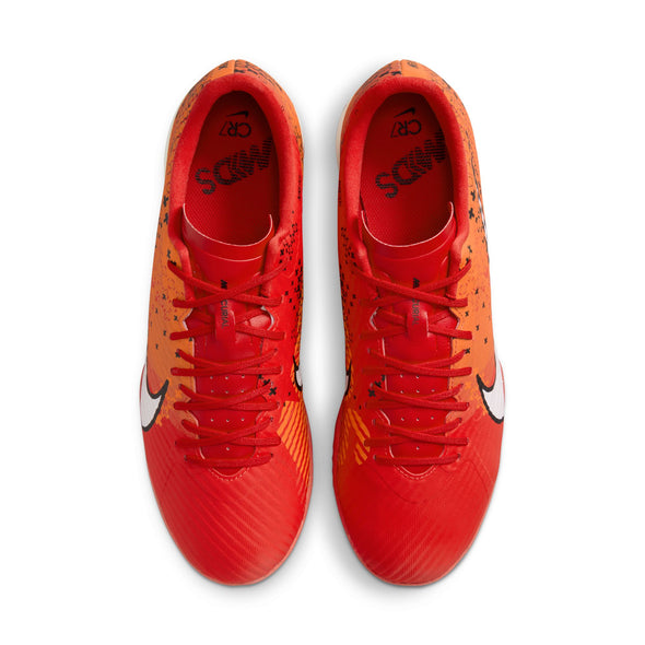 Nike Air Zoom Mercurial Vapor 15 Dream Speed Academy IC Indoor Soccer Shoes- Light Crimson/Pale Ivory/Bright Mandarin/Black