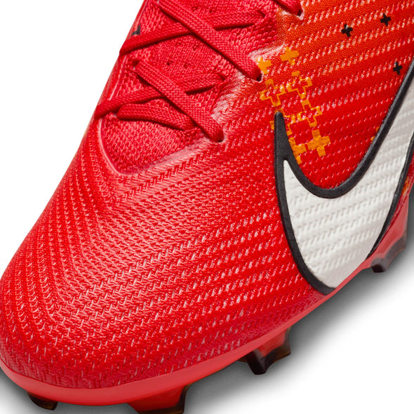Nike Air Zoom Mercurial Vapor 15 Elite MDS FG Firm Ground Soccer Cleat - Light Crimson/Bright Mandarin/Black/Pale Ivory