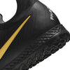 Nike Phantom GX II Pro TF Turf Soccer Cleats - White/Black/Metallic Gold Coin