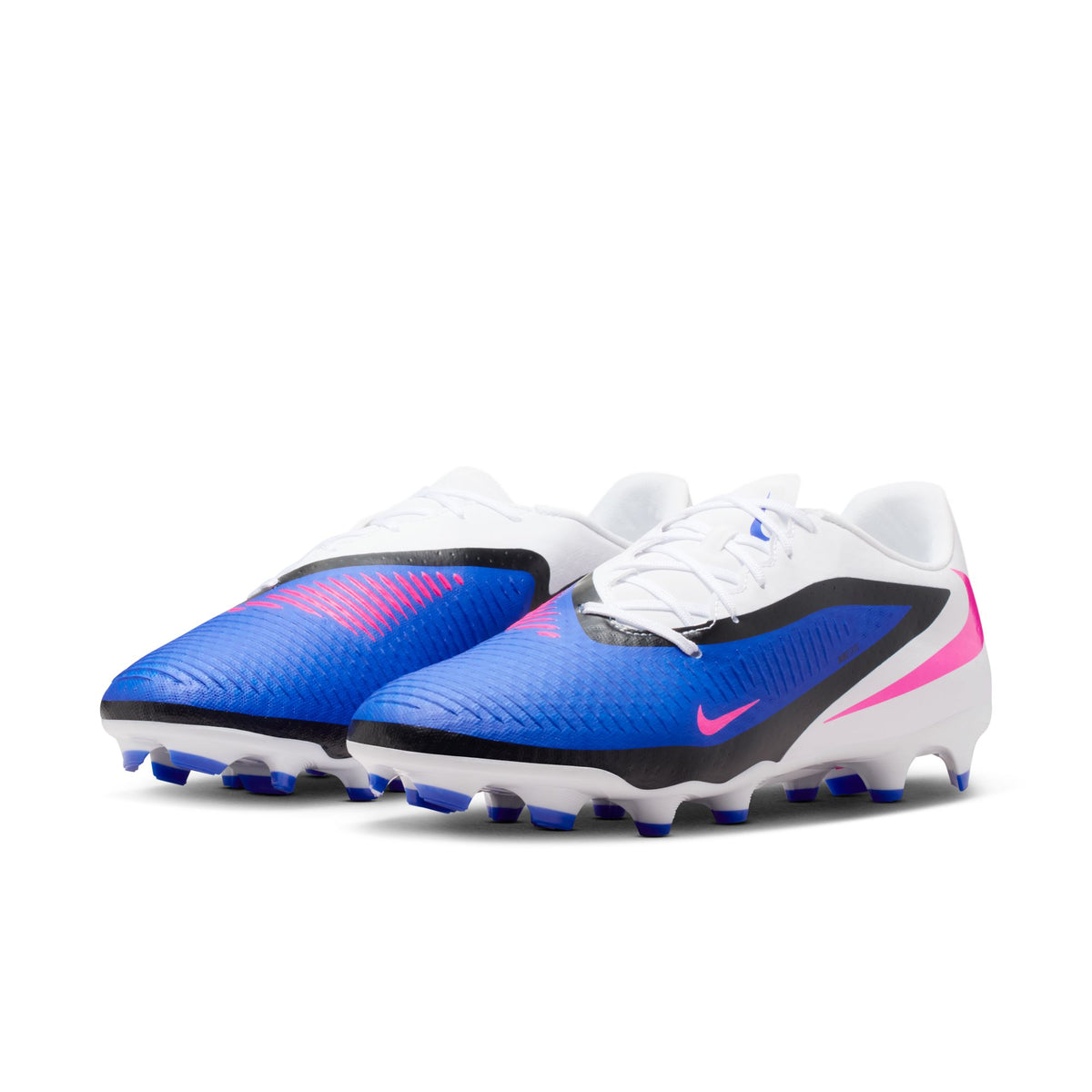 Nike Phantom 6 Low Academy FG Firm Ground Soccer Cleats-Racer Blue