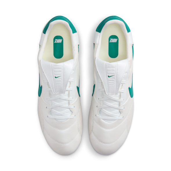 Nike Premier III FG Firm Ground Soccer Cleat - Metallic Summit White/Mystic Green