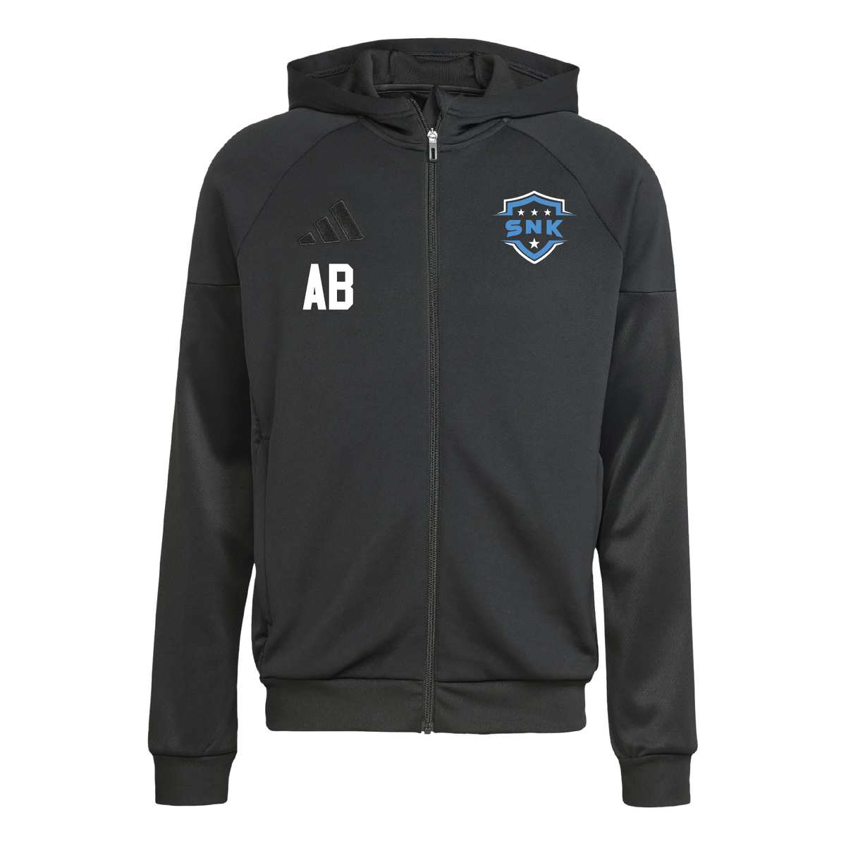 SNK adidas Tiro 25 Full-Zip Hoodie Black – Soccer Zone USA