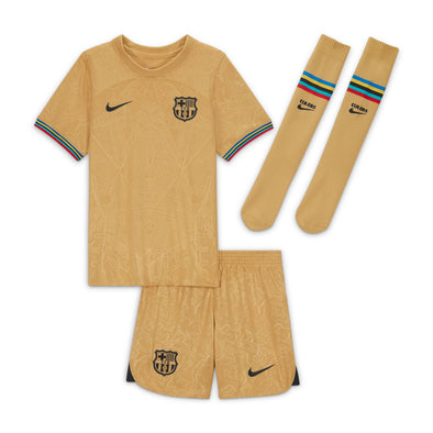 Nike Barcelona Little Boys Away Kit 22/23