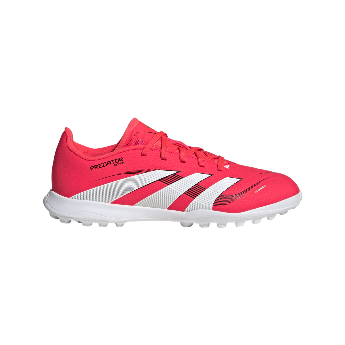 adidas Predator League TF Junior Turf Soccer Cleat -Lucid Red