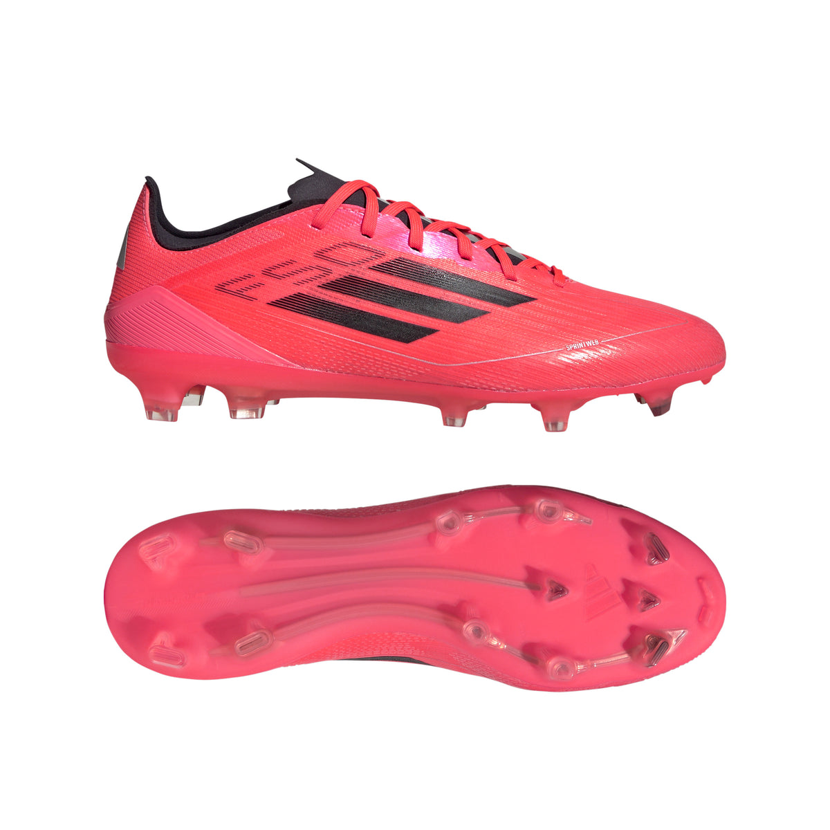 adidas F50 Pro FG Firm Ground Soccer Cleat Turbo/ Aurora Black
