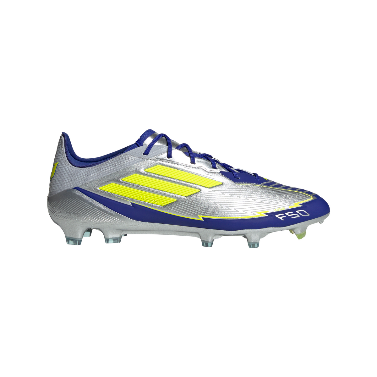 adidas F50 Elite Messi FG Firm Ground Soccer Cleats- Silver  display picture 1