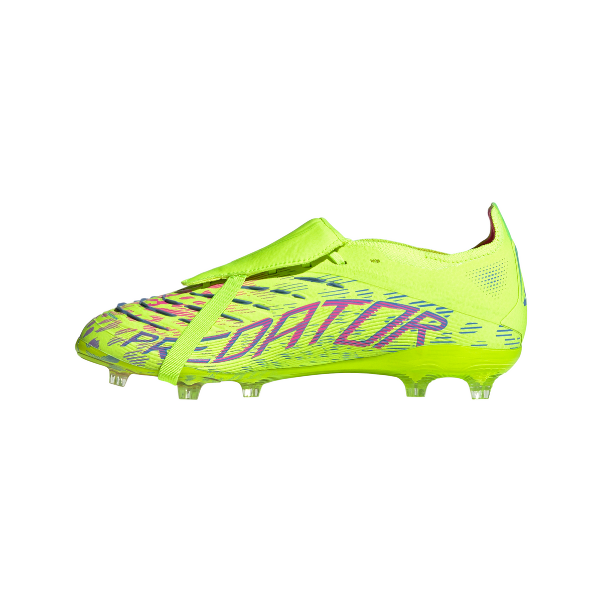 Kartoon　F50&PREDATOR adidas Kids Predator Elite Foldover Tongue FG Lucid Blue