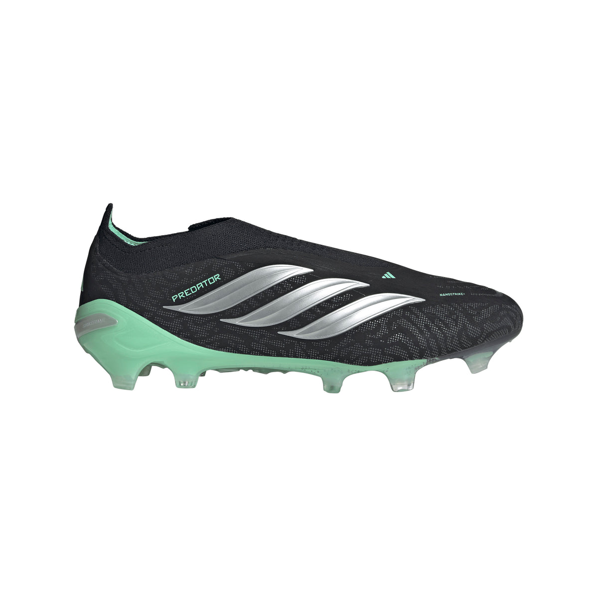 adidas Predator Elite Laceless FG Firm Ground Soccer Cleats -Core