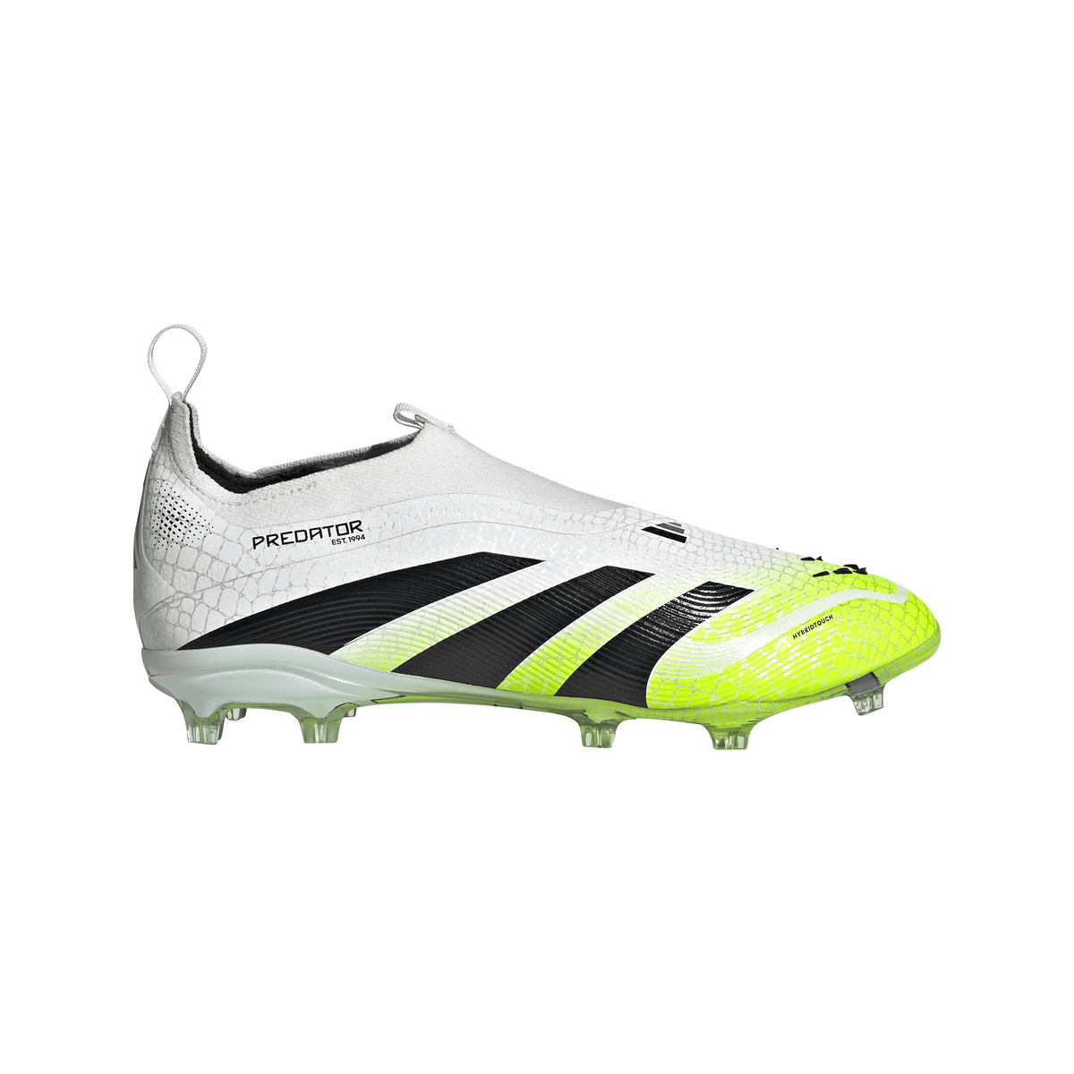 adidas Kids Predator Elite Laceless Firm Ground - Ftwr White