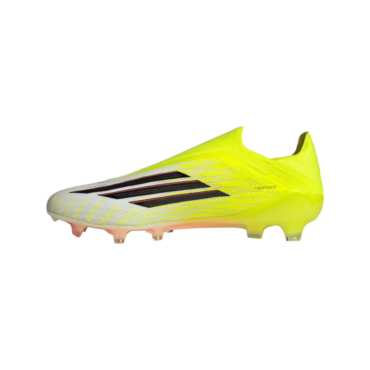 X、F50 adidas F50 Elite Laceless FG Firm Ground Soccer Cleats- Team Solar