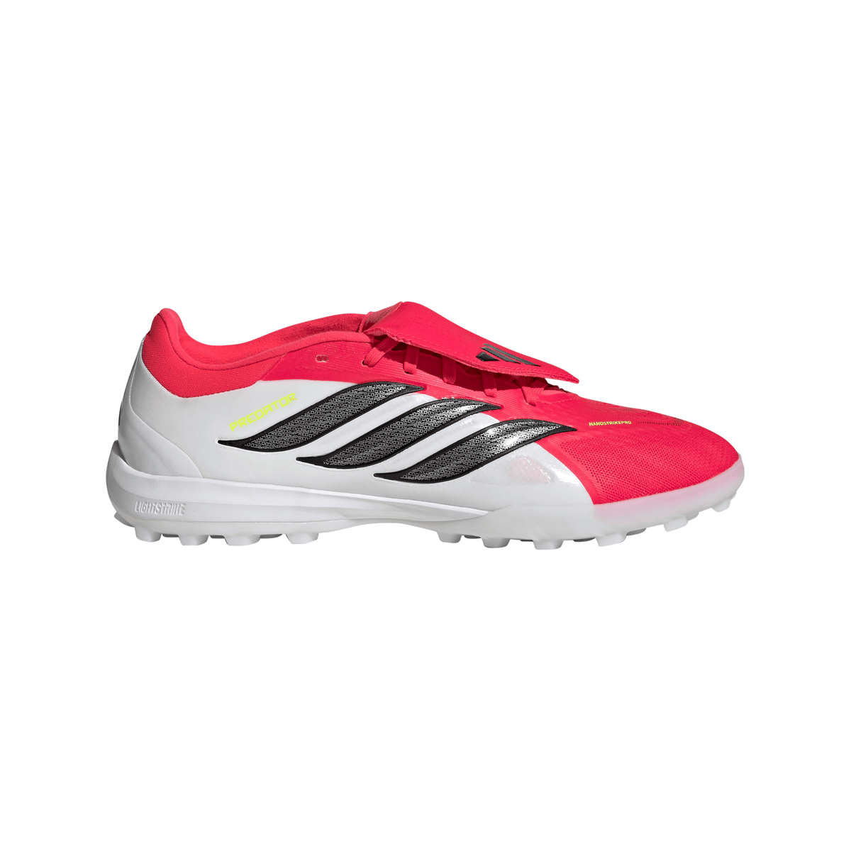 adidas Predator Pro Fold Tongue FT TF Turf Soccer Cleat -Lucid Red