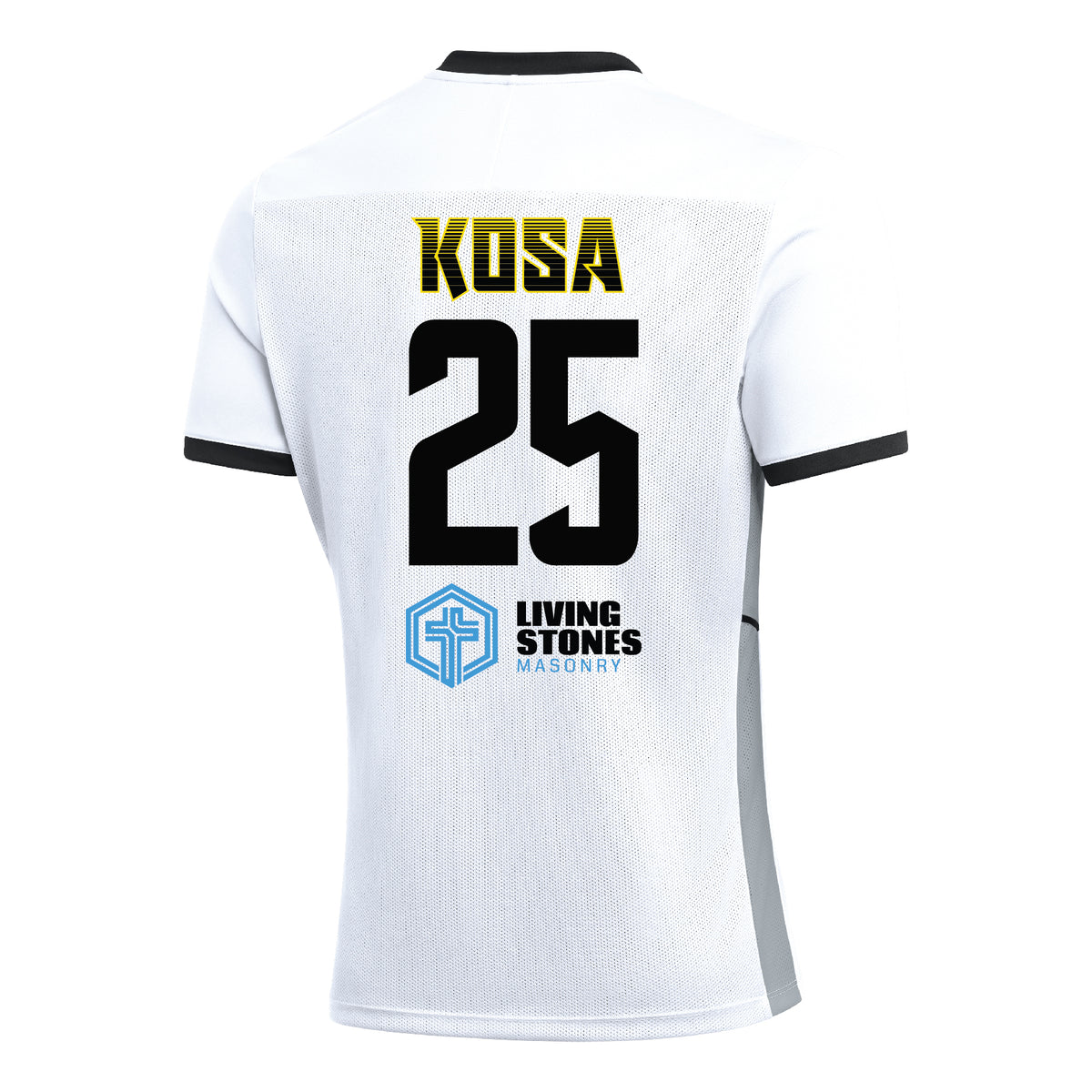 KOSA SC Pennsylvania Nike Academy 25 Jersey White – Soccer Zone USA