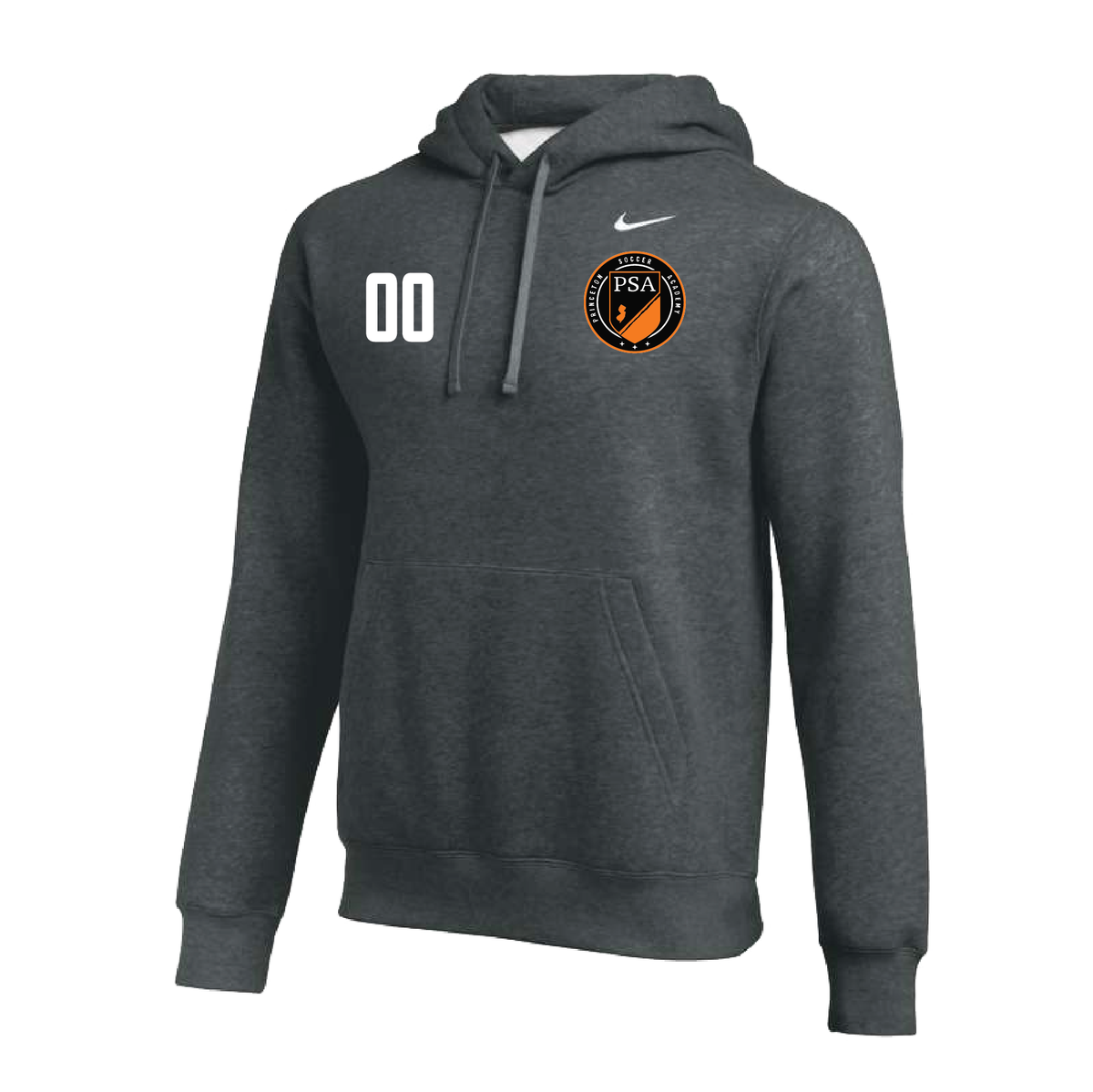 PSA Princeton Nike Team Club Pullover Hoodie Anthracite – Soccer