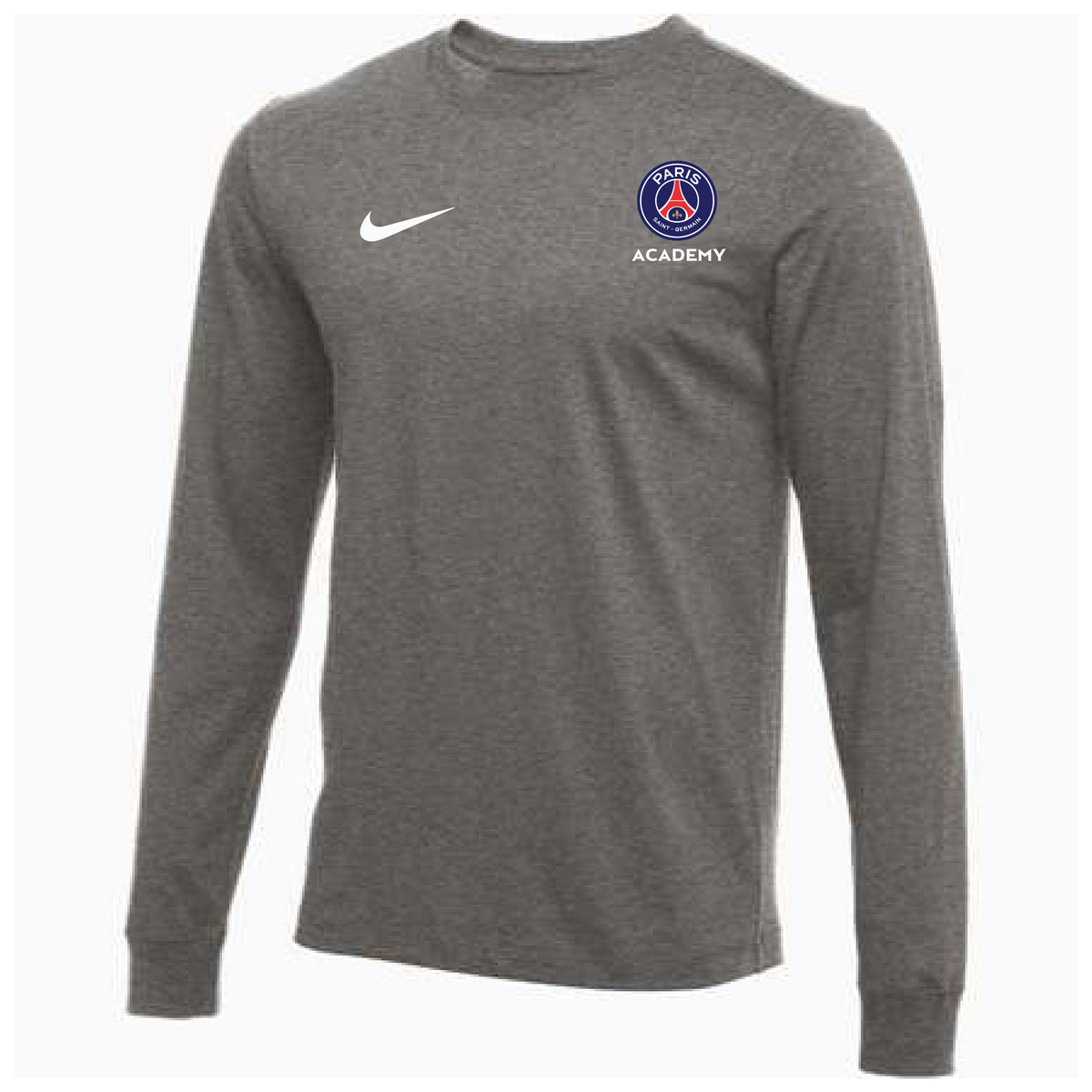 PSG Academy Orlando Nike Long Sleeve Tee Grey – Soccer Zone USA