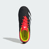adidas Predator Elite FG Junior Firm Ground Soccer Cleat - Core Black/White/Solar Red