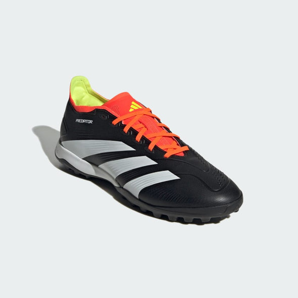 adidas Predator League Low TF Turf Soccer Cleat - Core Black/White/Solar Red
