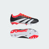 adidas Predator League Low FG Junior Firm Ground Soccer Cleat - Core Black/White/Solar Red