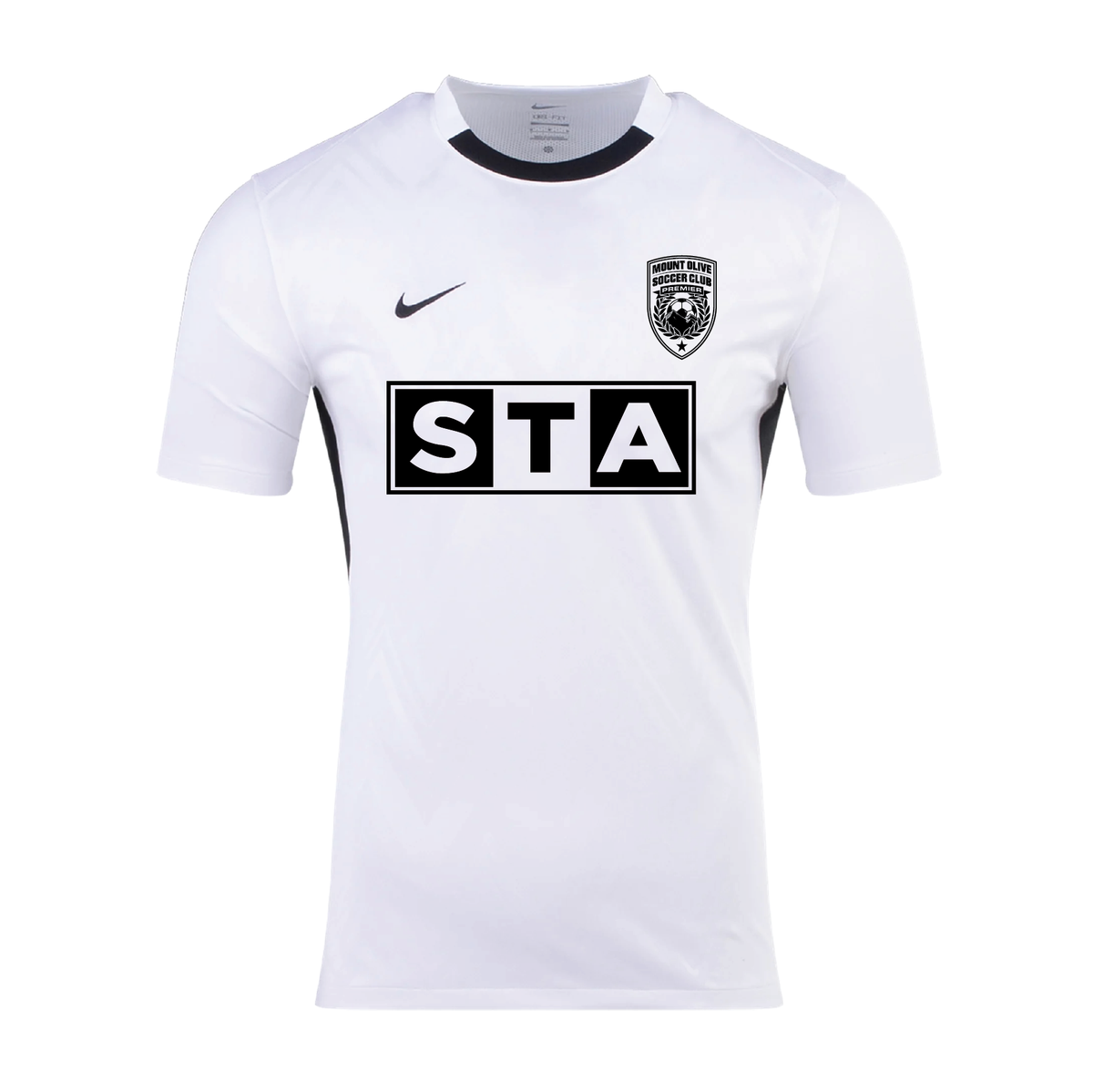 STA Mount Olive Premier Nike Challenge V Jersey White - Soccer Zone USA