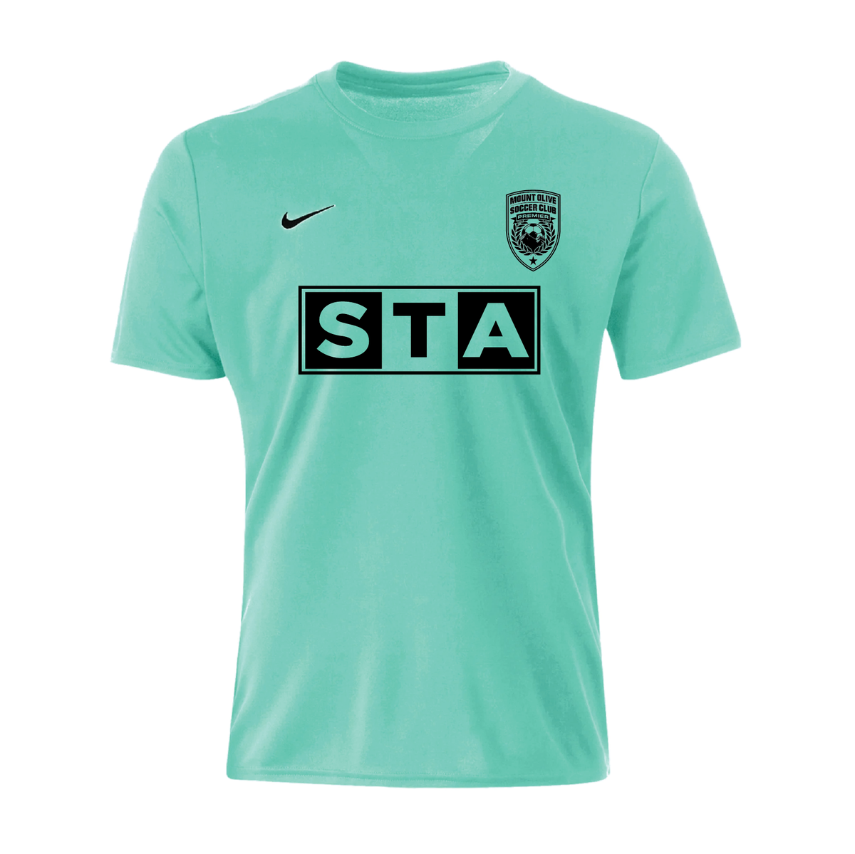STA Mount Olive Premier Nike Park VII Jersey Turquoise Soccer Zone USA