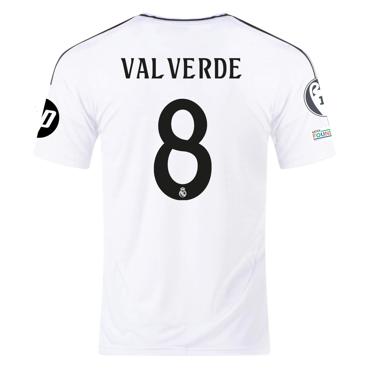 ウェア 24-25 RealMadrid  #8 VALVERDE Real Madrid 2024/25 Valverde #8 Home Jersey Shirt – Sports