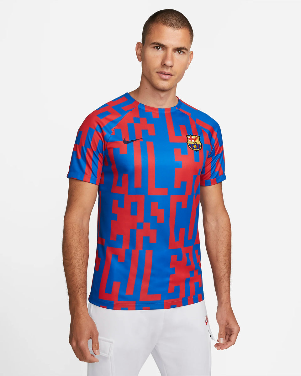 Men's Nike FC Barcelona Pre-Match Jersey DJ8560-404 – Soccer
