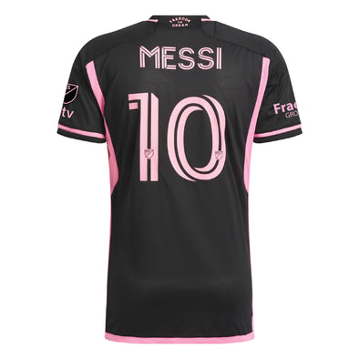Men's Authentic adidas Lionel Messi Inter Miami Away Jersey 2024