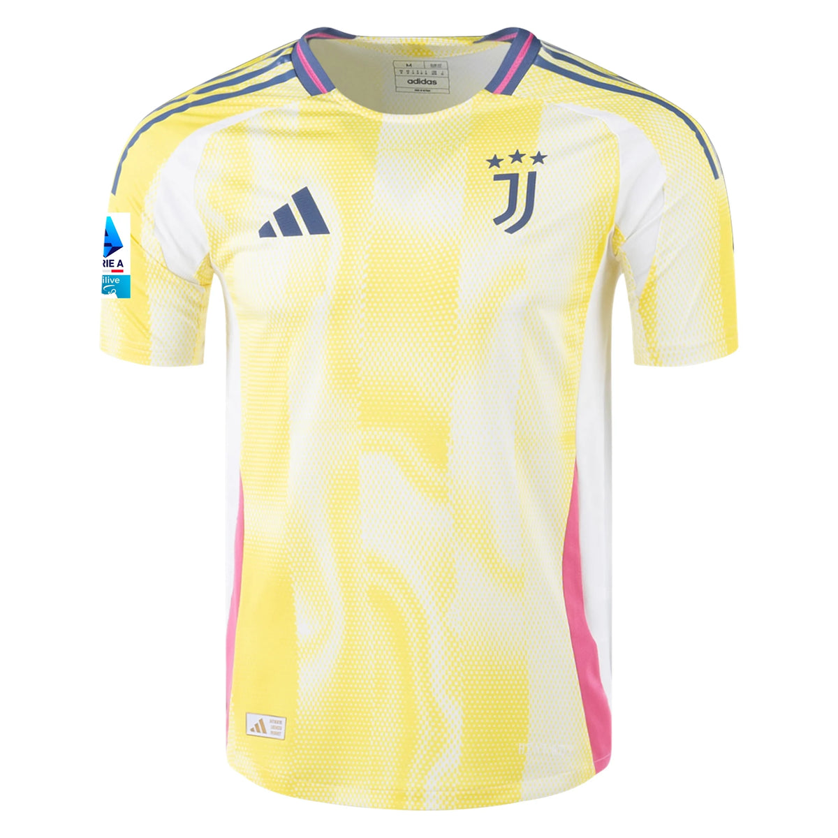 Men's Replica adidas Yildiz Juventus Away Jersey 24/25