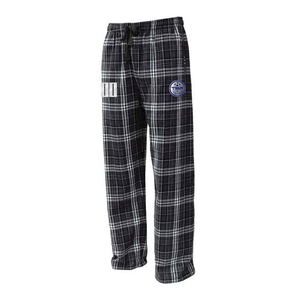 TSF Academy Flannel Plaid Pajama Pant Black/White