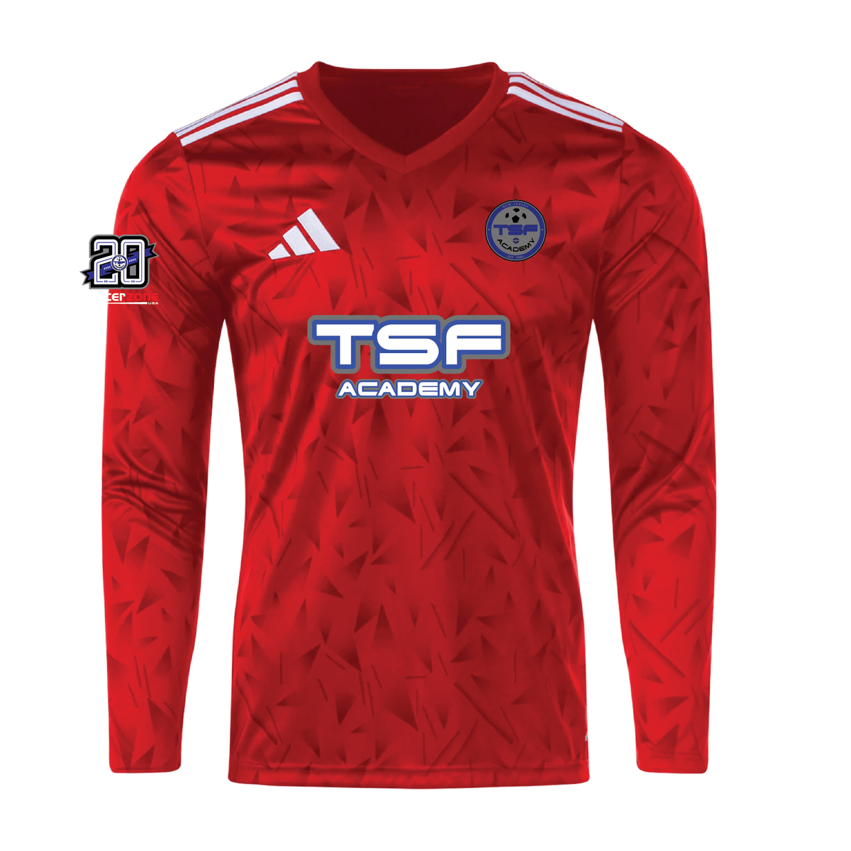 TSF Academy adidas Icon 25 LS Goalkeeper Match Jersey Red