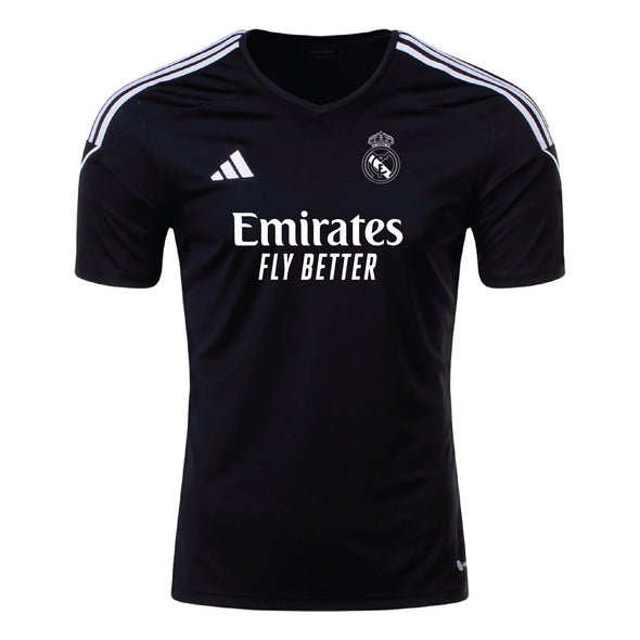 adidas Real Madrid Tiro 23 Training Jersey Black