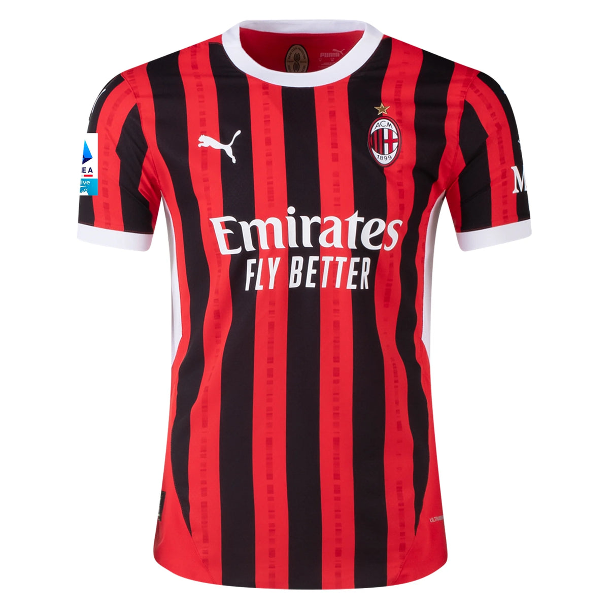 Men's Authentic Puma Pulisic AC Milan Home Jersey 24/25 – Soccer