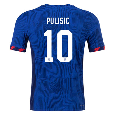 Men's Authentic Nike Pulisic USMNT Away Jersey 2023