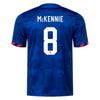 Men's Replica Nike McKennie USMNT Away Jersey 2023