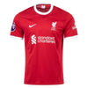 Men's Replica Nike M. Salah Liverpool Home Jersey 23/24