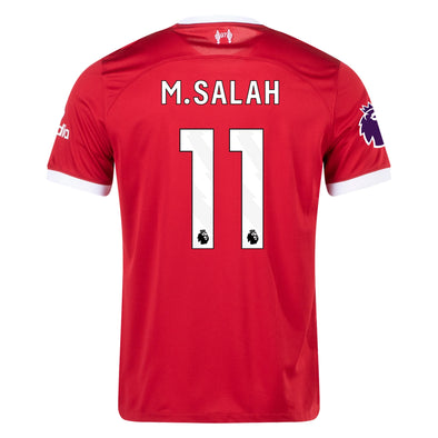 Kid's Replica Nike M. Salah Liverpool Home Jersey 23/24