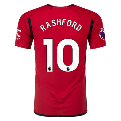 Men's Authentic adidas Rashford Manchester United Home Jersey 23/24