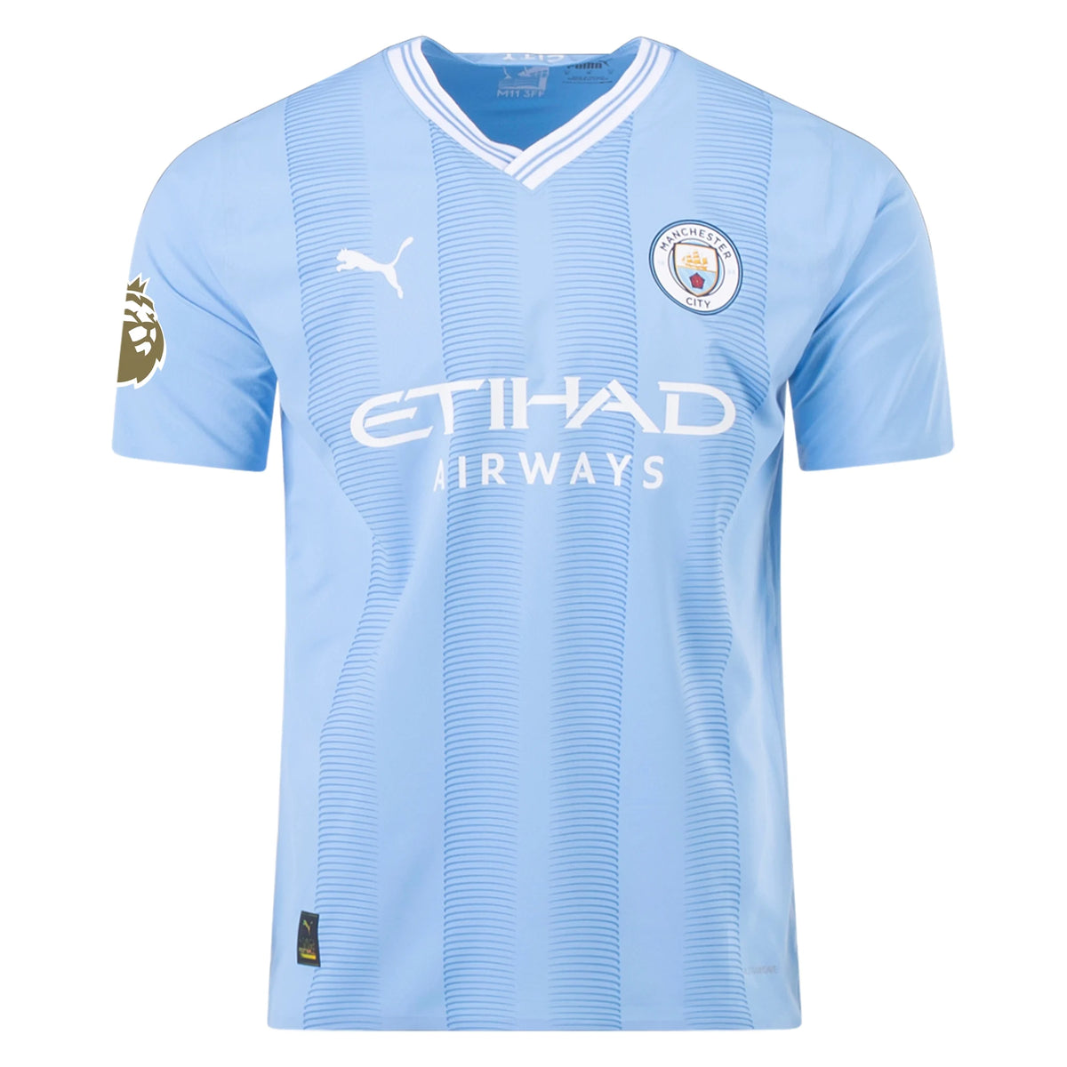 Men's Authentic Puma Haaland Manchester City Home Jersey 23/24