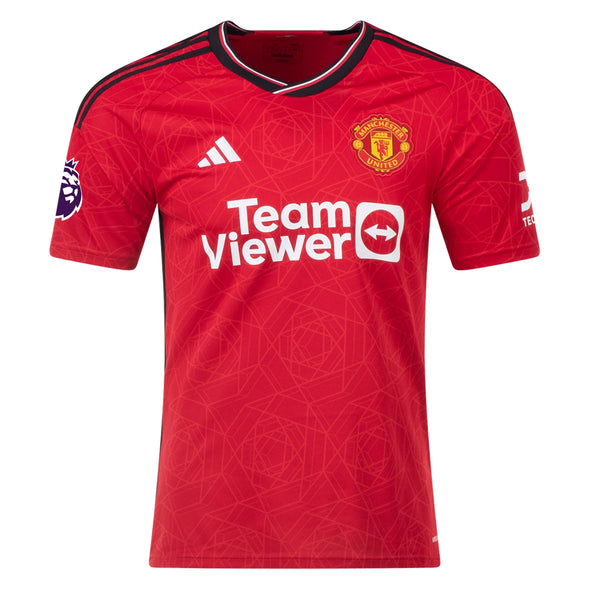 Kid's Replica adidas Mount Manchester United Home Jersey 23/24