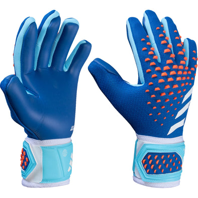 adidas Predator League Goalkeeper Gloves - Bright Royal/Bliss Blue/White