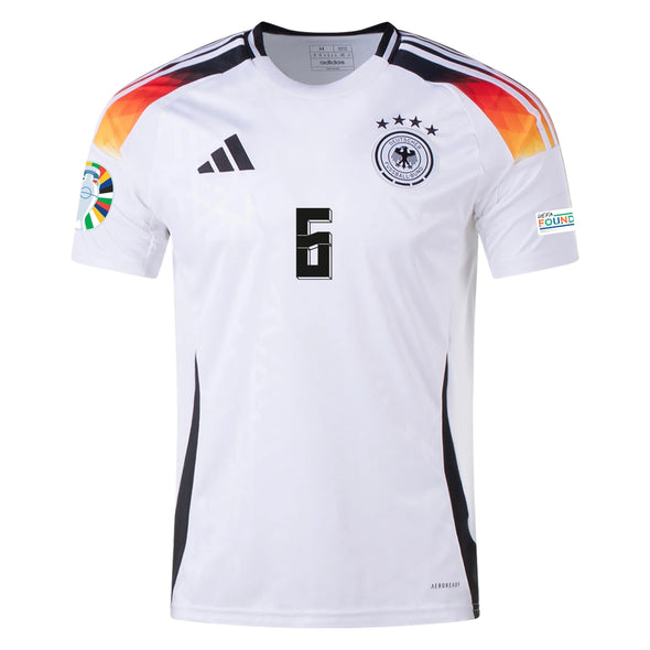 Men's Authentic Adidas Kimmich Germany Home Jersey 2024